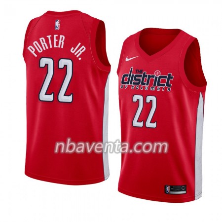 Camiseta Hombre Washington Wizards Otto Porter  22 2018-19 Nike Rojo Swingman